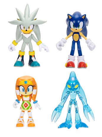 Sonic the Hedgehog 35th Anniversary 4-Inch Scale Wave 24 Set of 4