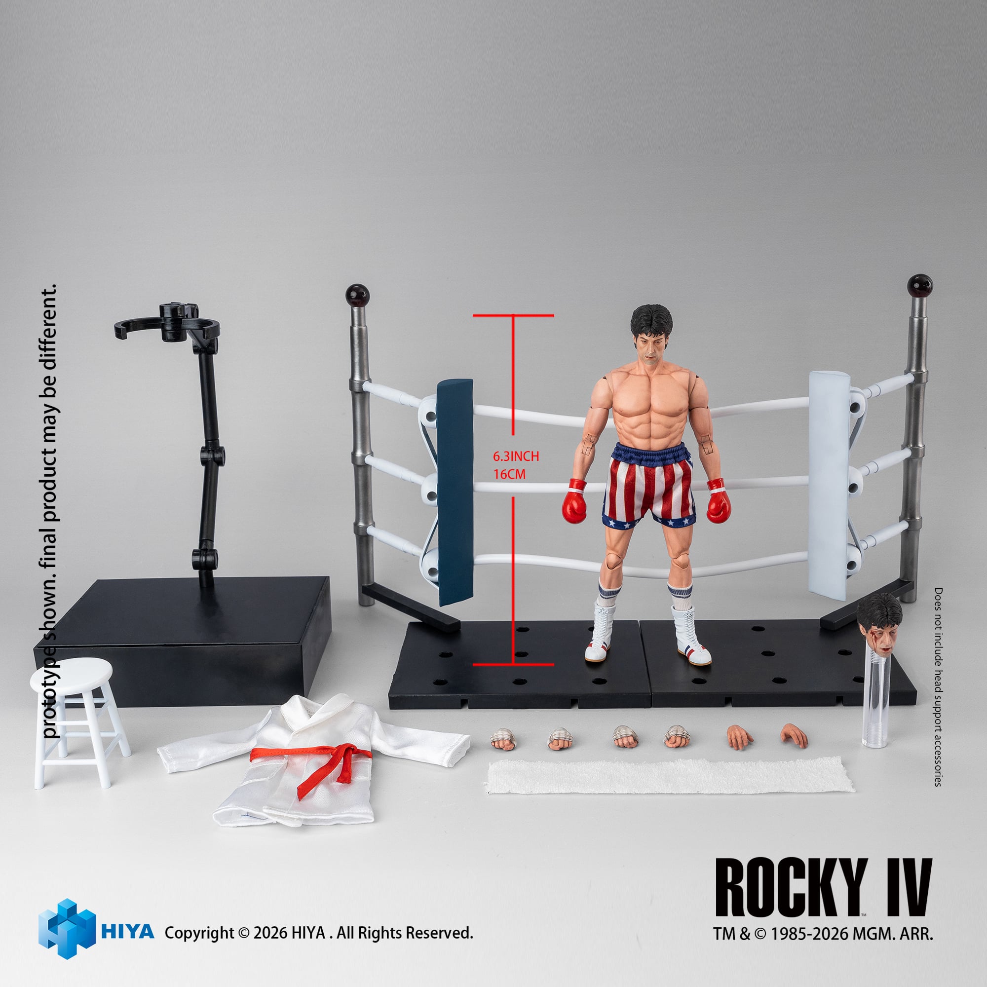 Rocky IV Exquisite Super Series Rocky Balboa 1/12 Scale Action Figure Gallery Image 12