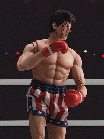 Rocky IV Exquisite Super Series Rocky Balboa 1/12 Scale Action Figure Gallery Image 2