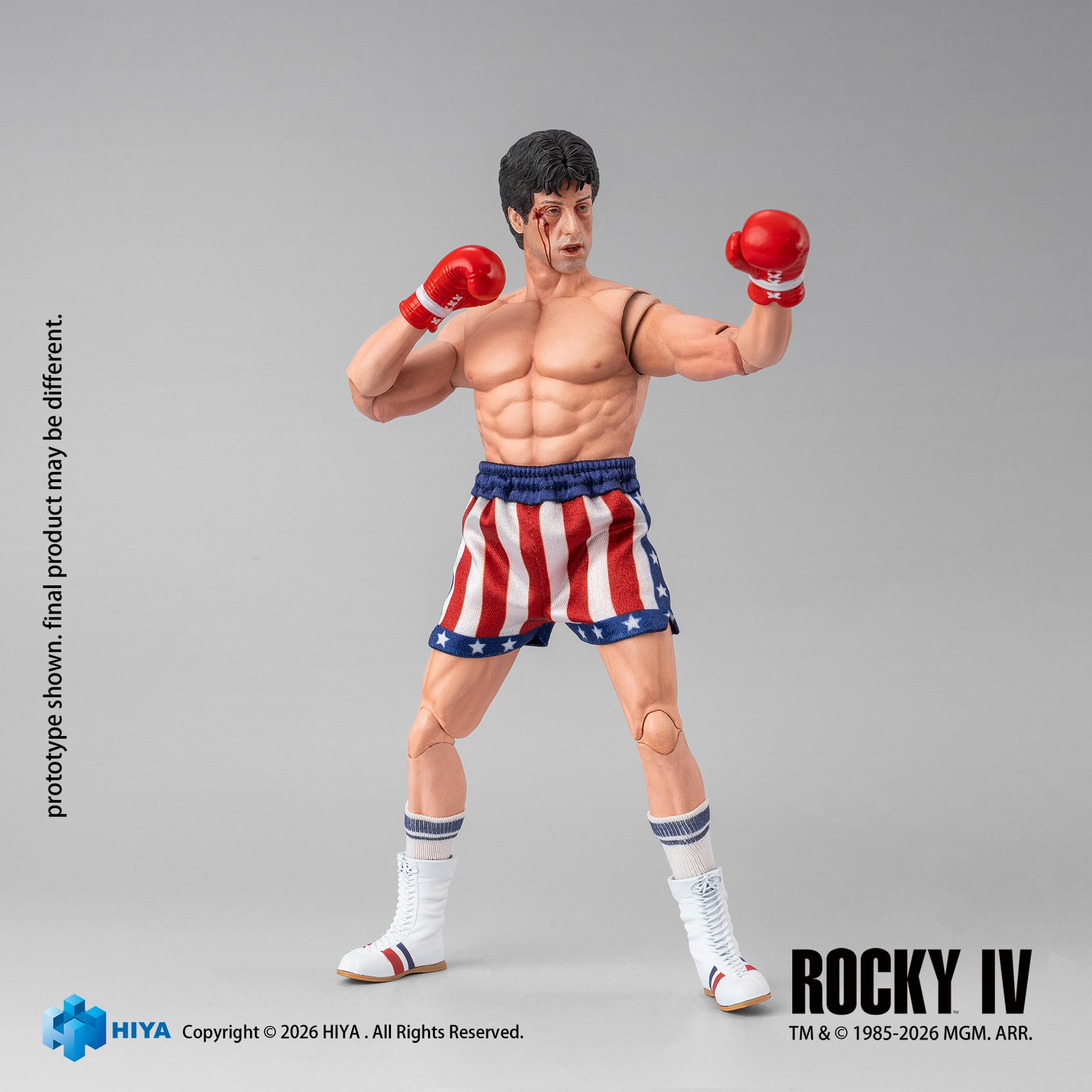Rocky IV Exquisite Super Series Rocky Balboa 1/12 Scale Action Figure