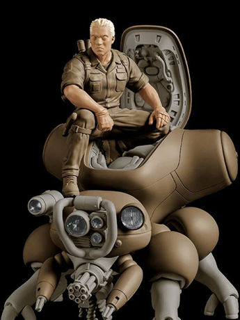 Ghost in the Shell PLAMAX MF-95 minimum factory Batou with