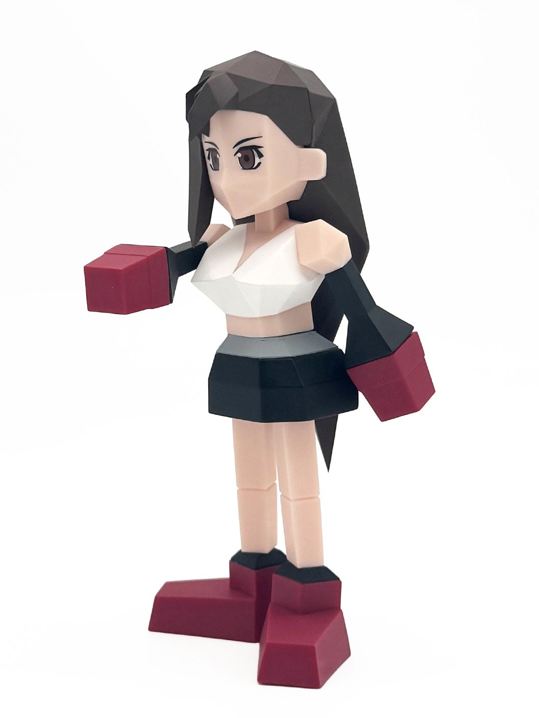 Oblivion コレクターズ版 BigBox 完品 メダル未開封 Final Fantasy VII Tifa Lockhart Polygon Soft Vinyl Figure