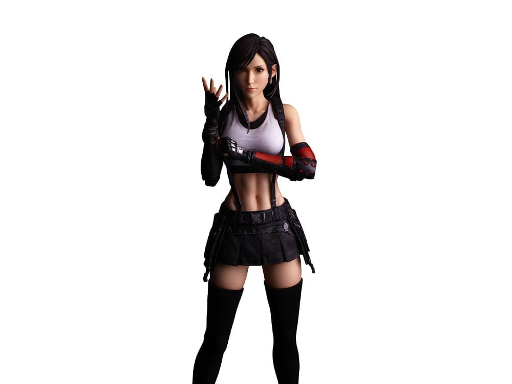 Final Fantasy VII Rebirth Play Arts Shin Tifa Lockhart Action Figure Gallery Image 1