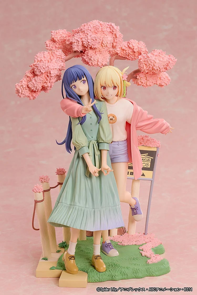 Lycoris Recoil Chisato Nishikigi & Takina Inoue (Spring Ver.) Figure