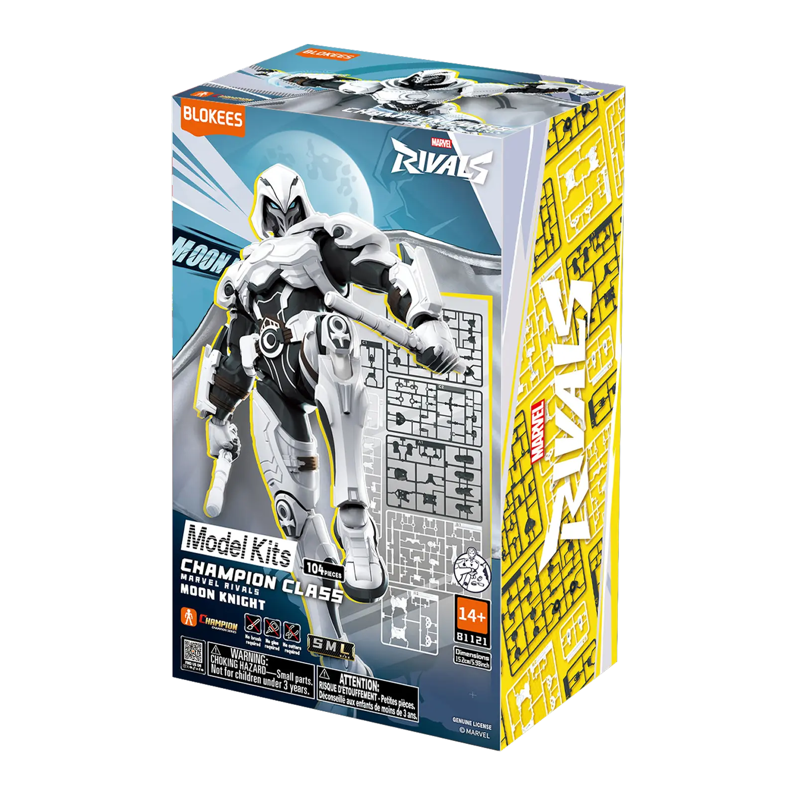 Marvel Rivals Champion Class CC11 Moon Knight Model Kit Gallery Image 9