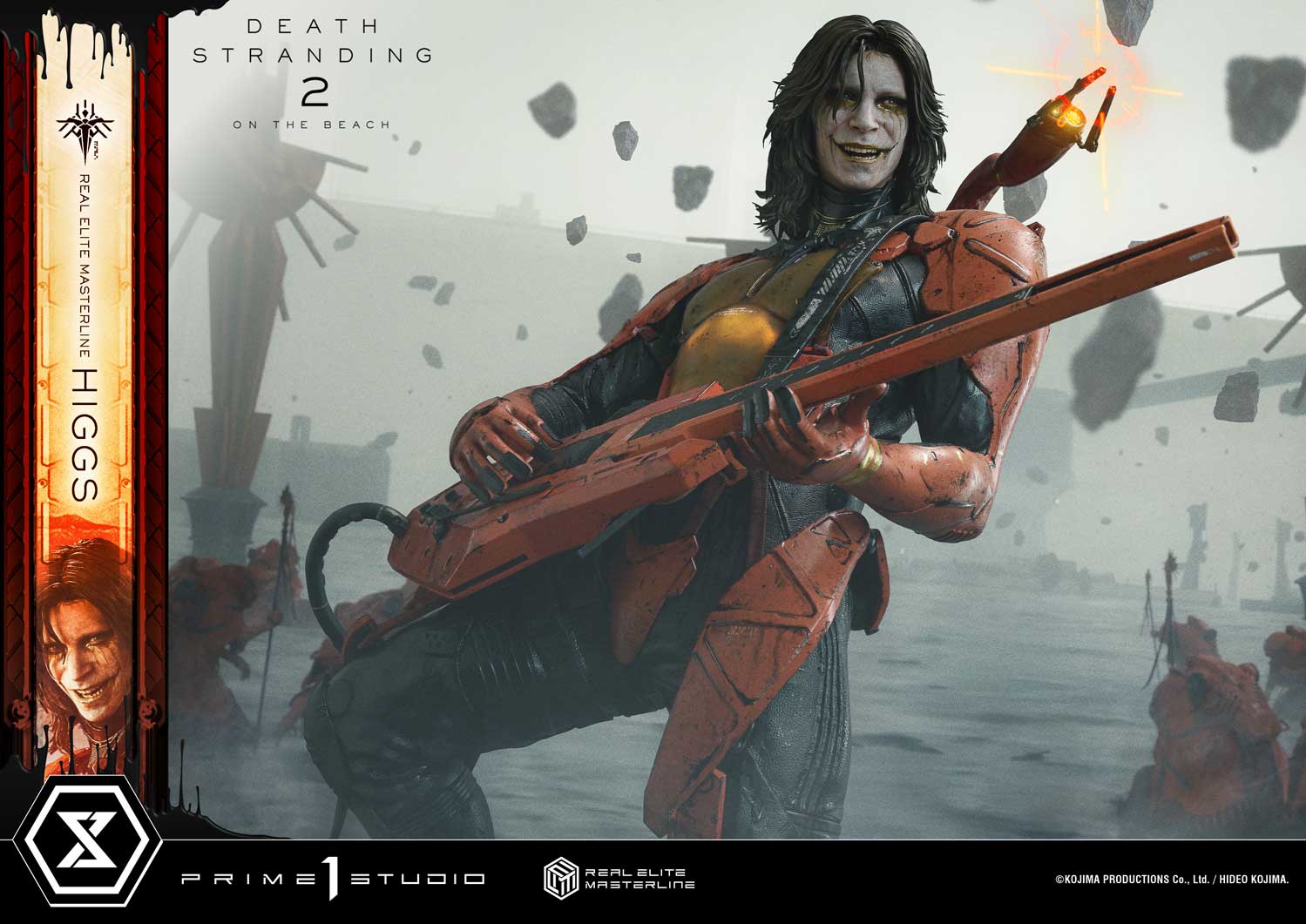 Death Stranding 2: On The Beach Real Elite Masterline Higgs (Deluxe Ver.) 1/3 Scale Statue Gallery Image 8