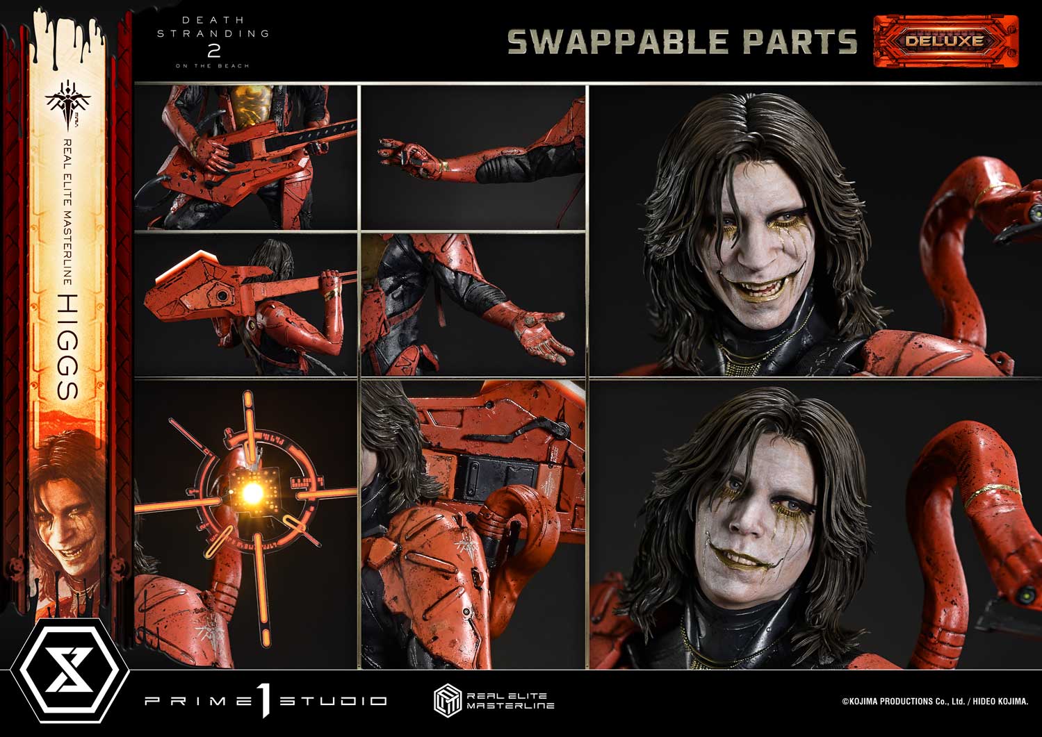 Death Stranding 2: On The Beach Real Elite Masterline Higgs (Deluxe Ver.) 1/3 Scale Statue Gallery Image 57