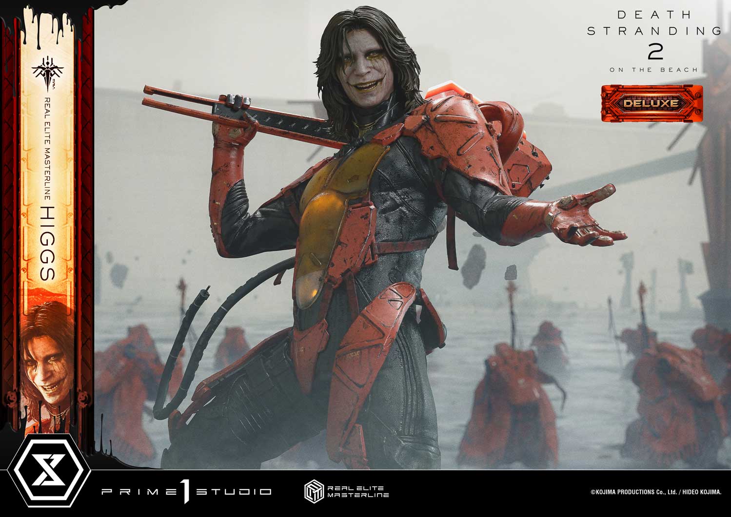 Death Stranding 2: On The Beach Real Elite Masterline Higgs (Deluxe Ver.) 1/3 Scale Statue Gallery Image 4