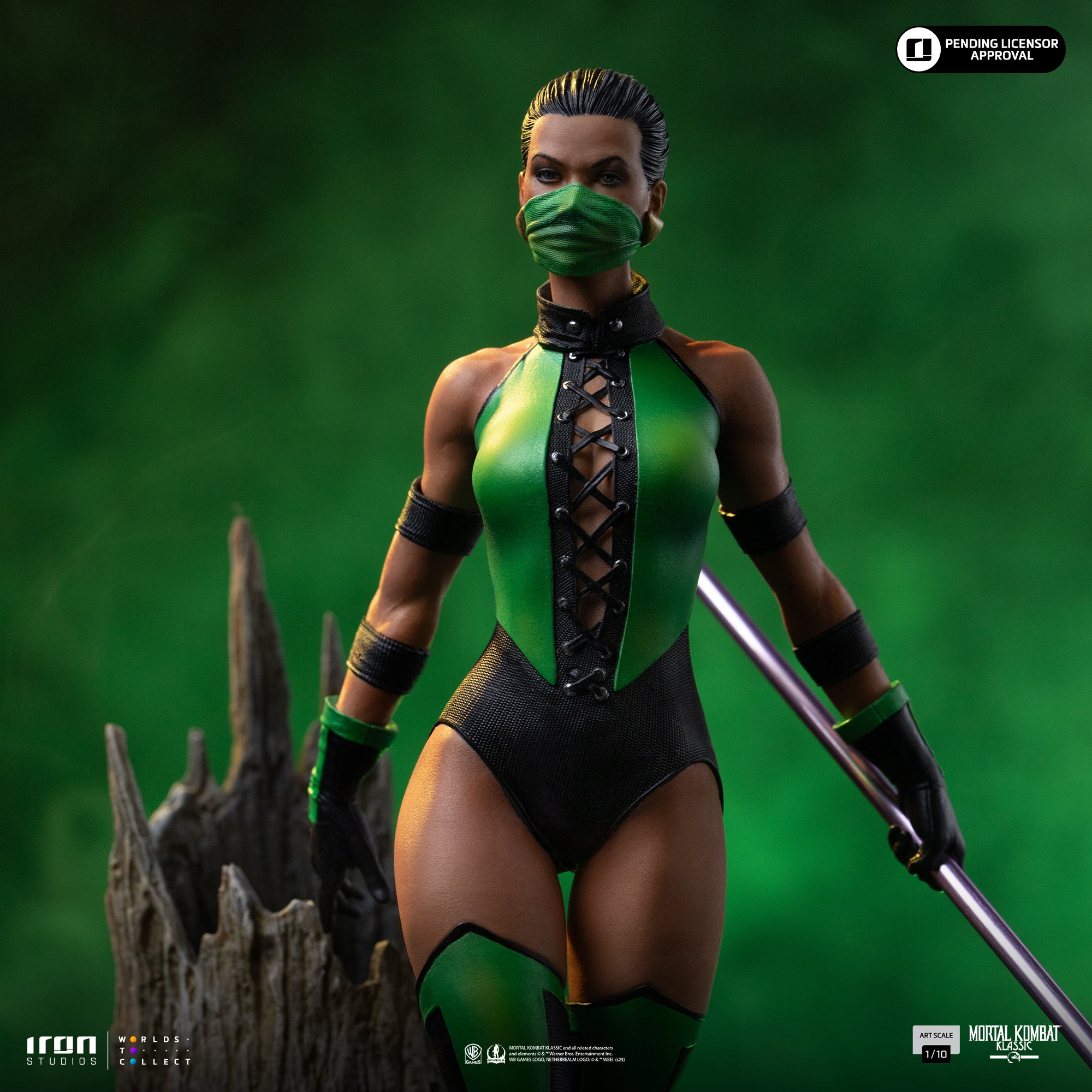 Mortal Kombat Jade 1/10 Art Scale Statue Gallery Image 7