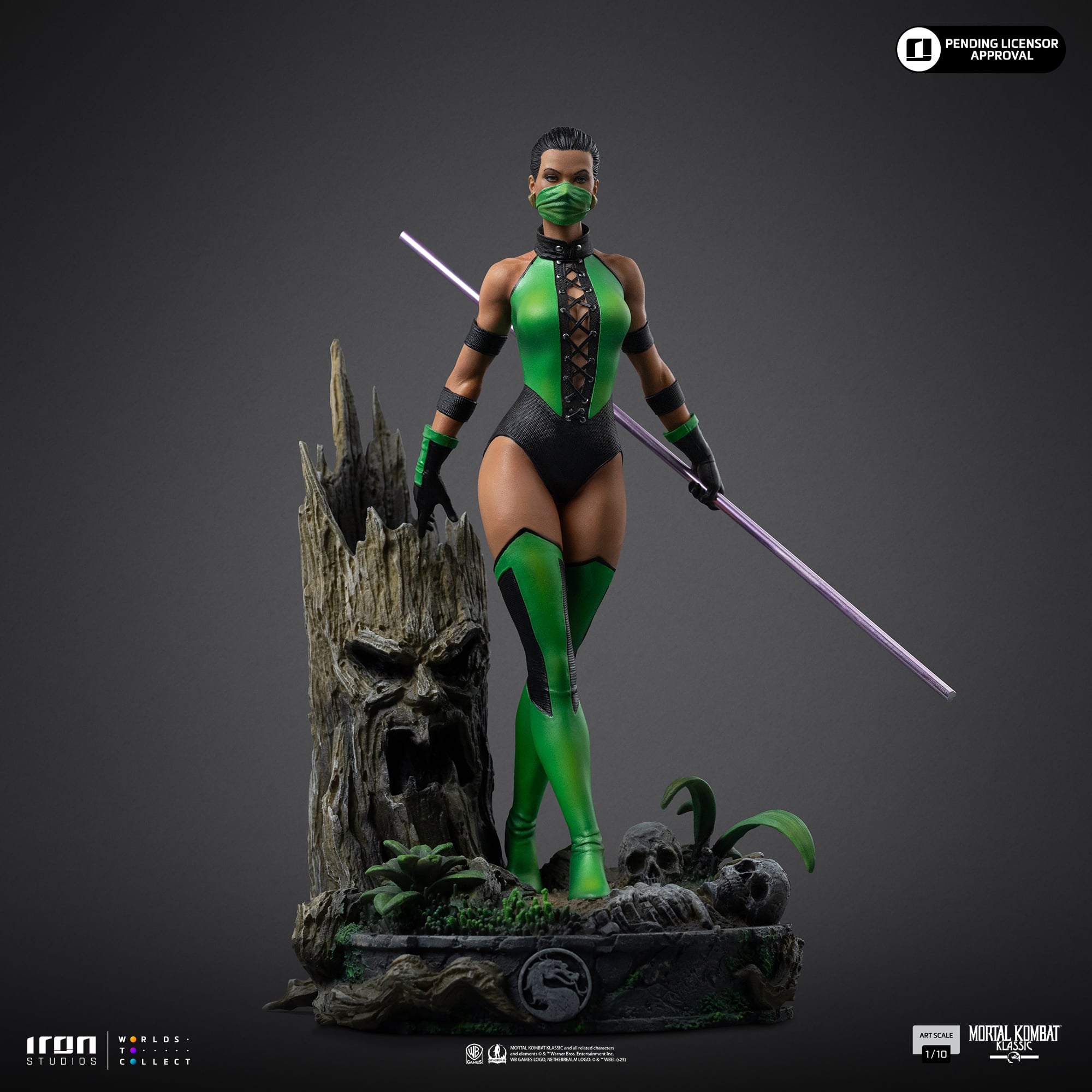 Mortal Kombat Jade 1/10 Art Scale Statue Gallery Image 3