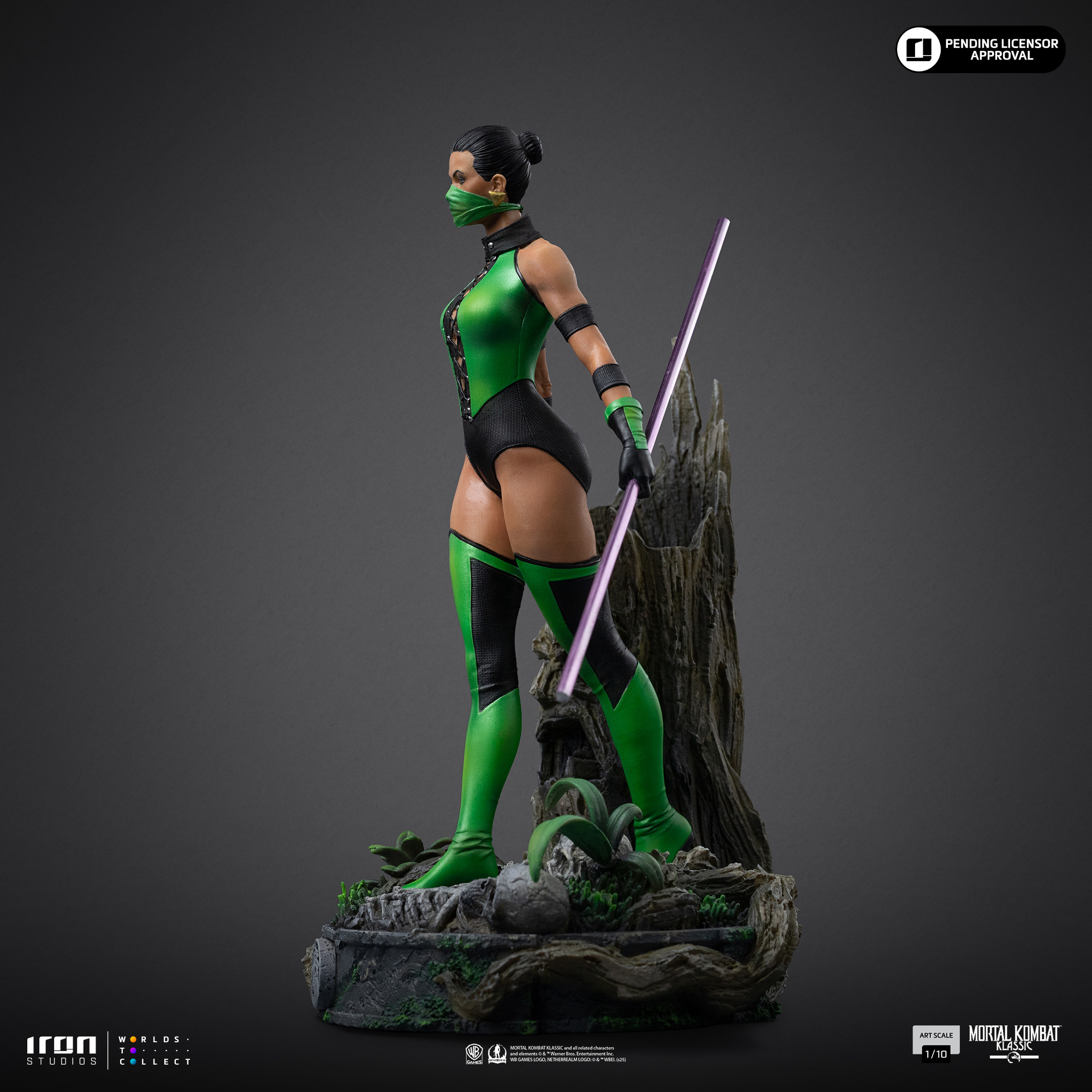 Mortal Kombat Jade 1/10 Art Scale Statue Gallery Image 4
