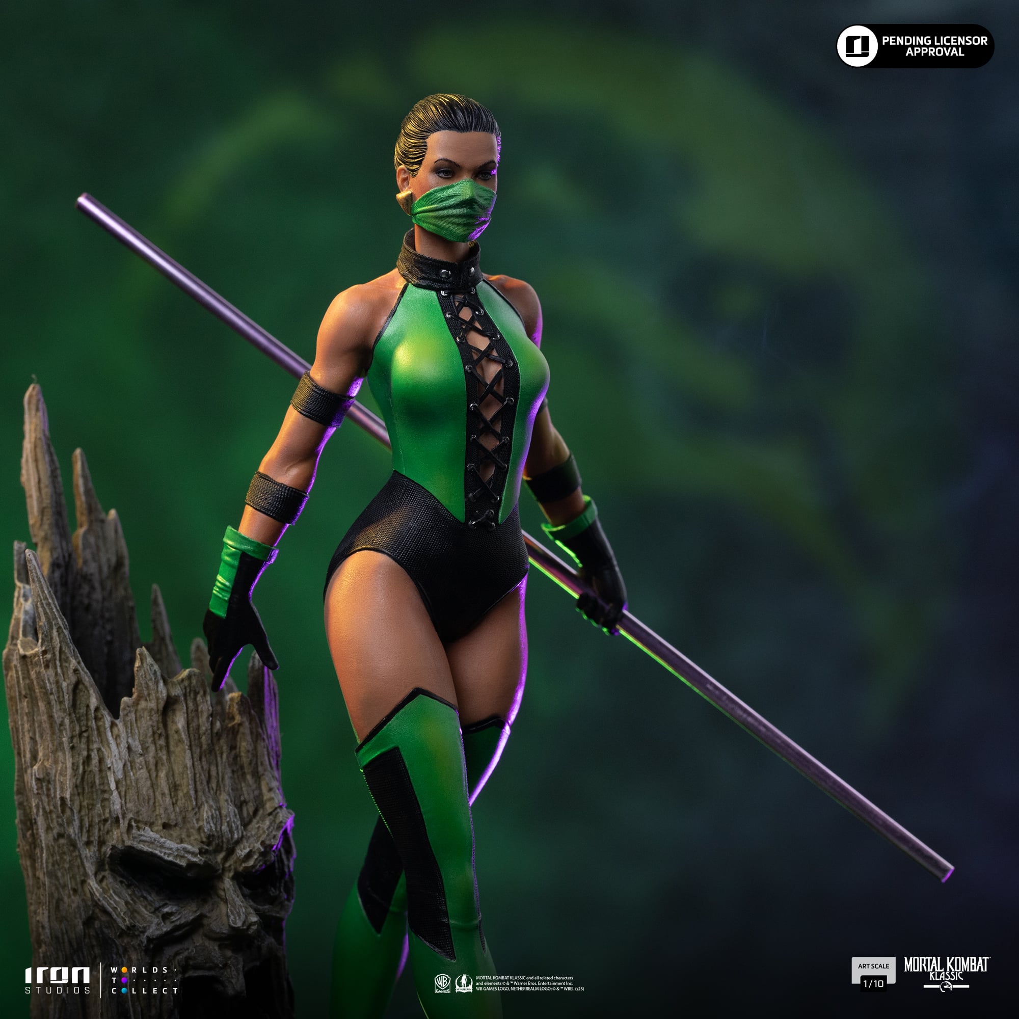 Mortal Kombat Jade 1/10 Art Scale Statue Gallery Image 12