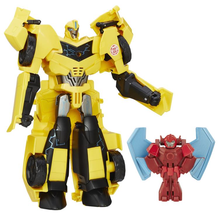 Transformers Robots in Disguise Power Heroes Bumblebee With Buzzstrike Gallery Image 4