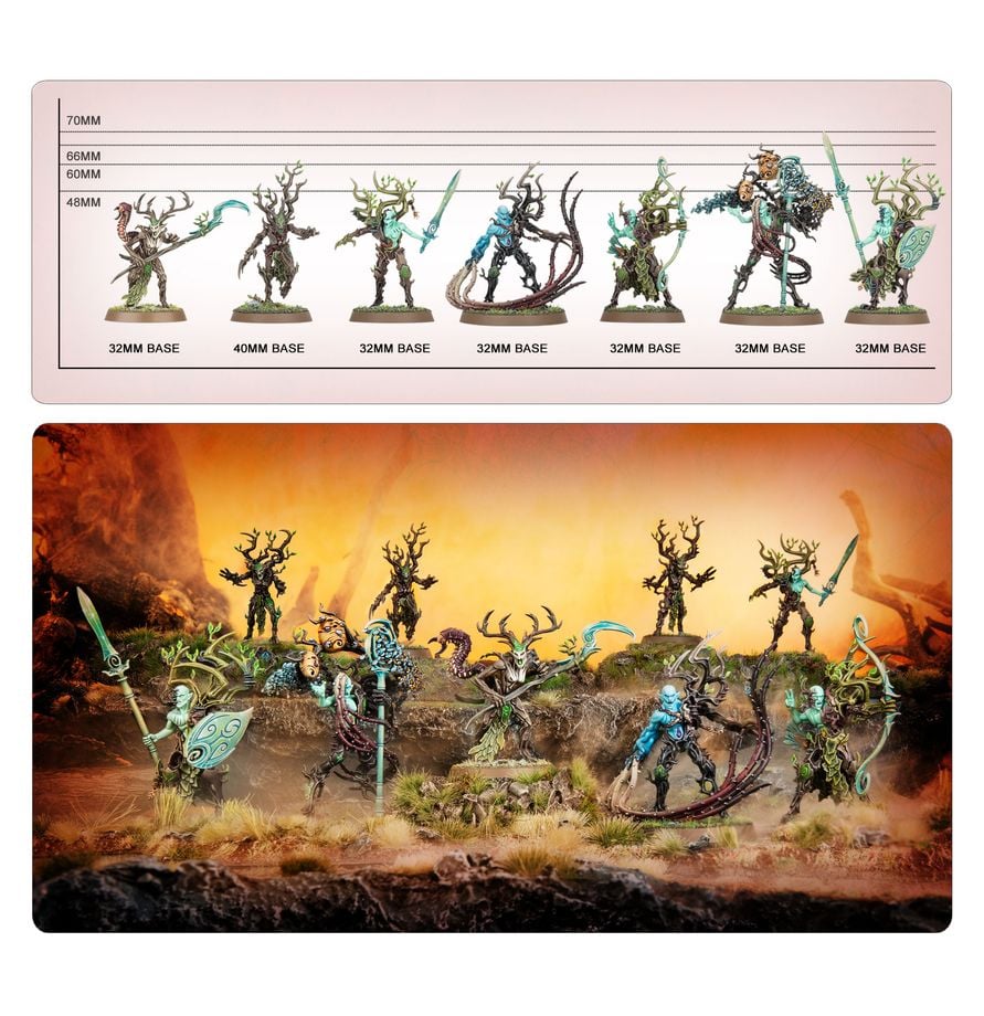 Warhammer Age of Sigmar Regiments of Renown Sylvaneth The Twisted