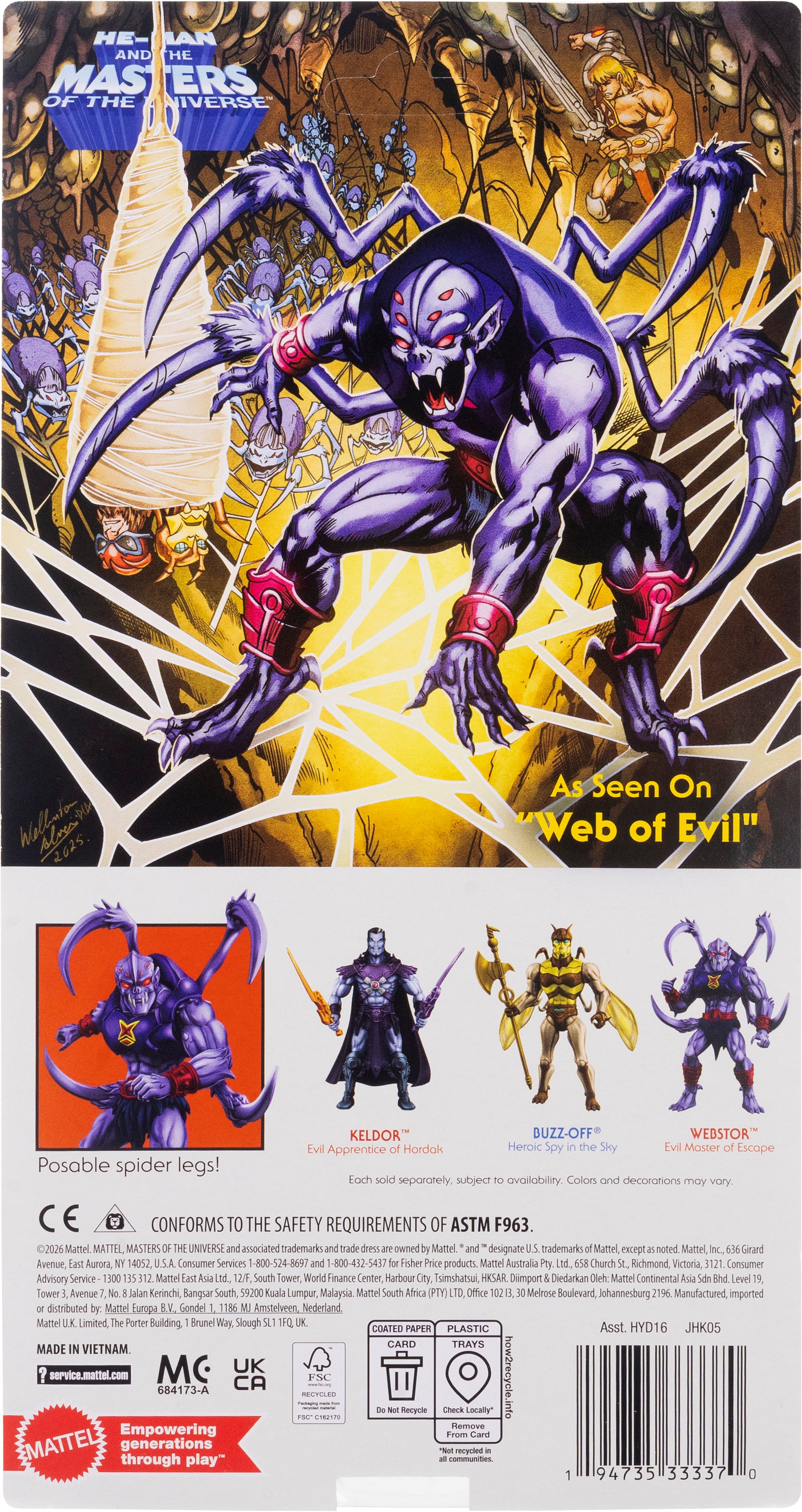 Masters of the Universe: Origins Webstor (200X Cartoon Collection) Action Figure Gallery Image 10