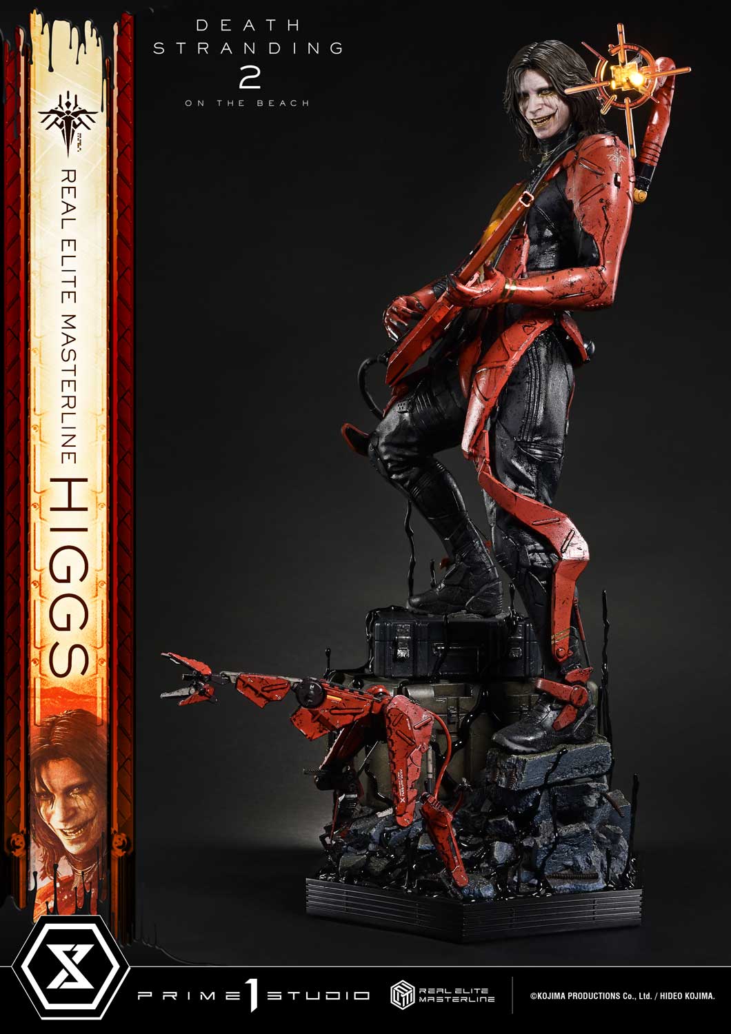 Death Stranding 2: On The Beach Real Elite Masterline Higgs (Deluxe Bonus Ver.) 1/3 Scale Limited Edition Statue Gallery Image 52