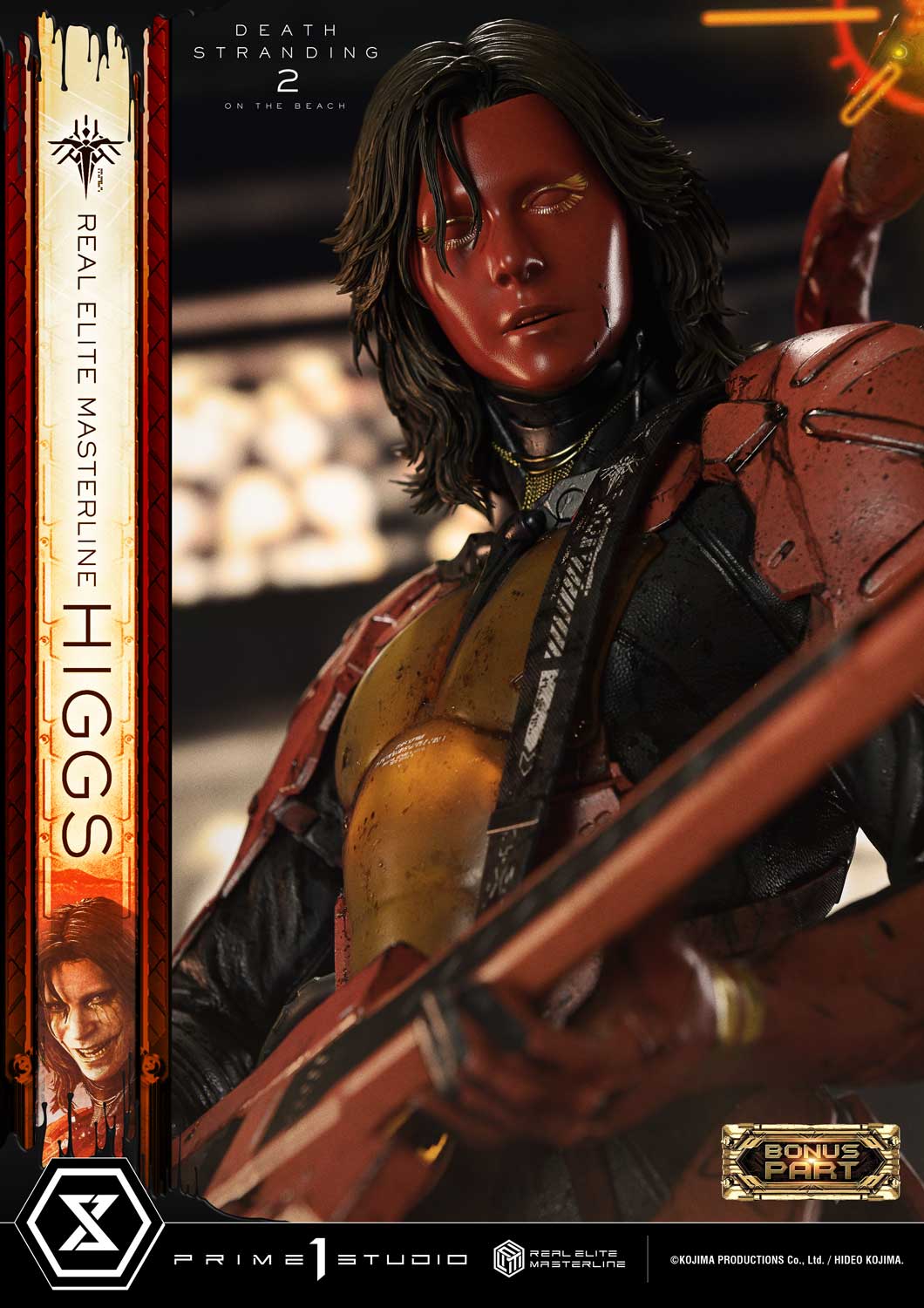 Death Stranding 2: On The Beach Real Elite Masterline Higgs (Deluxe Bonus Ver.) 1/3 Scale Limited Edition Statue Gallery Image 10