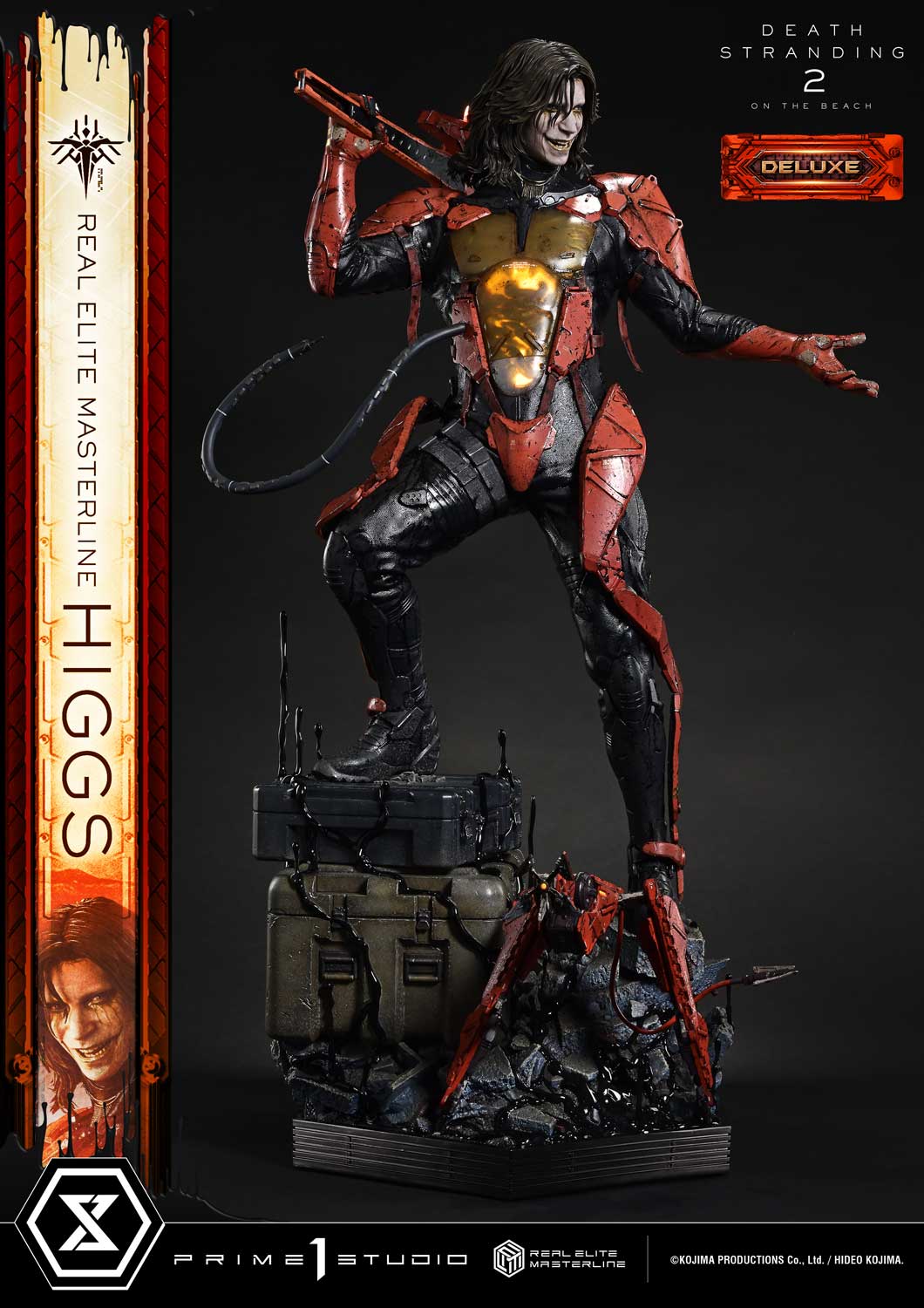 Death Stranding 2: On The Beach Real Elite Masterline Higgs (Deluxe Bonus Ver.) 1/3 Scale Limited Edition Statue Gallery Image 47
