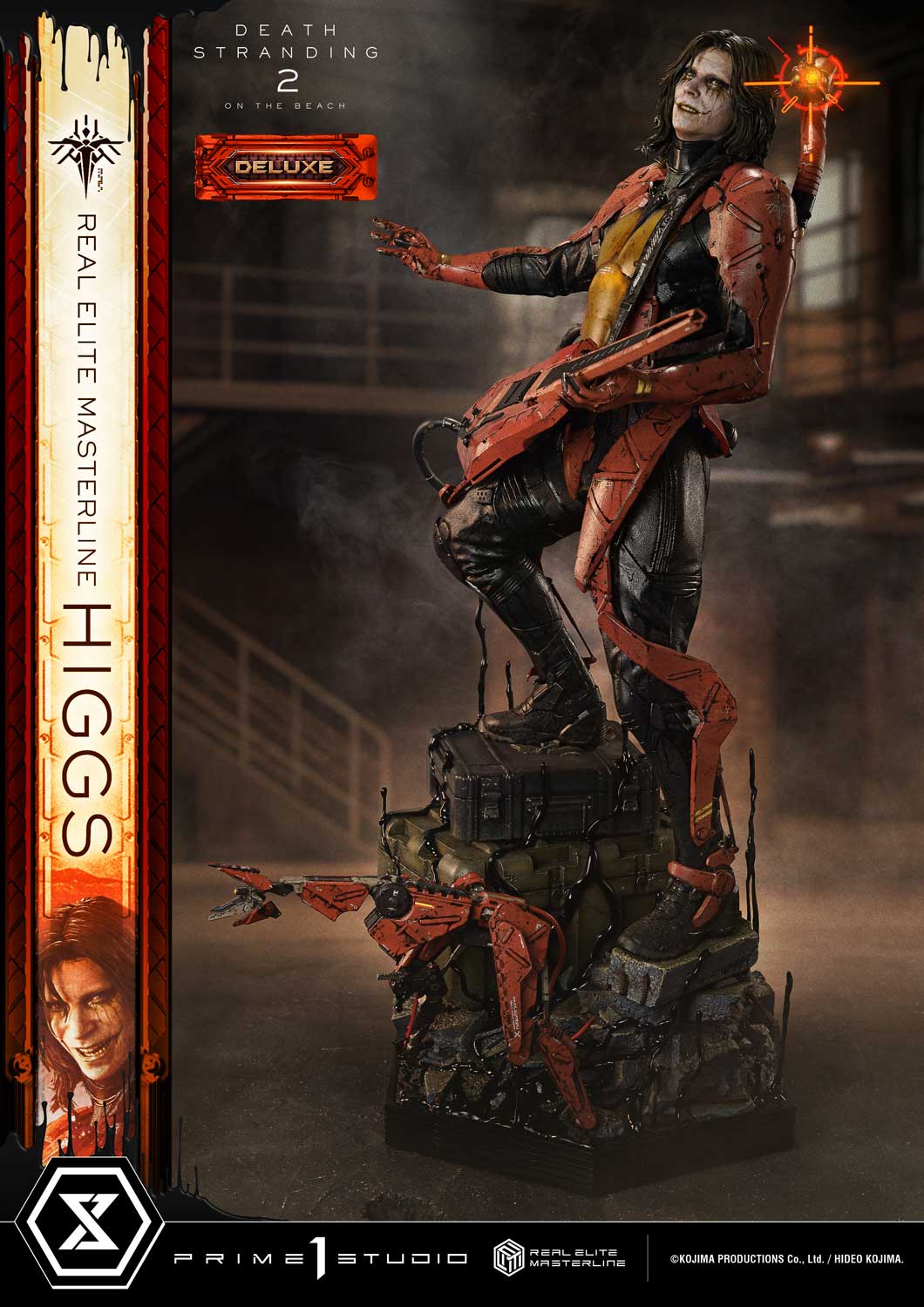 Death Stranding 2: On The Beach Real Elite Masterline Higgs (Deluxe Bonus Ver.) 1/3 Scale Limited Edition Statue Gallery Image 6