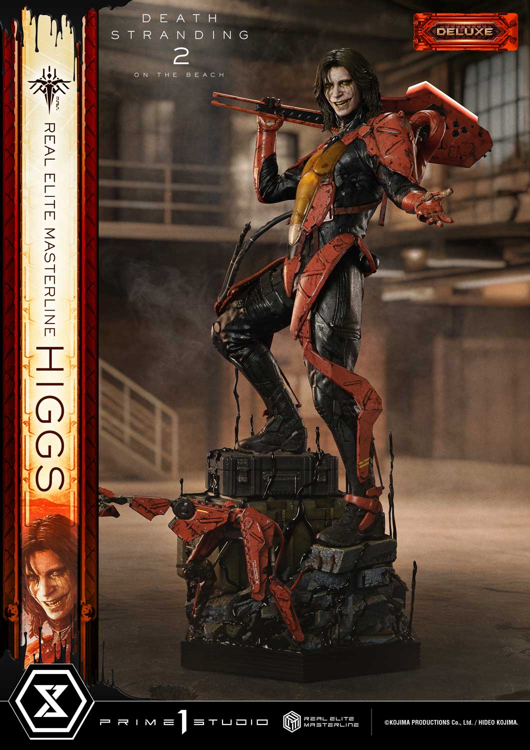 Death Stranding 2: On The Beach Real Elite Masterline Higgs (Deluxe Bonus Ver.) 1/3 Scale Limited Edition Statue Gallery Image 7