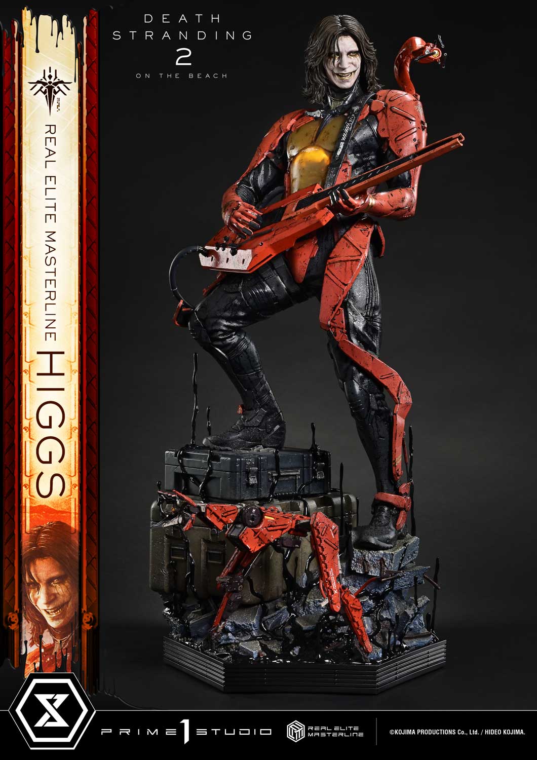 Death Stranding 2: On The Beach Real Elite Masterline Higgs (Deluxe Bonus Ver.) 1/3 Scale Limited Edition Statue Gallery Image 49