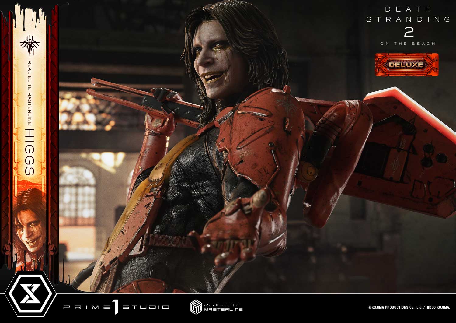 Death Stranding 2: On The Beach Real Elite Masterline Higgs (Deluxe Bonus Ver.) 1/3 Scale Limited Edition Statue Gallery Image 11