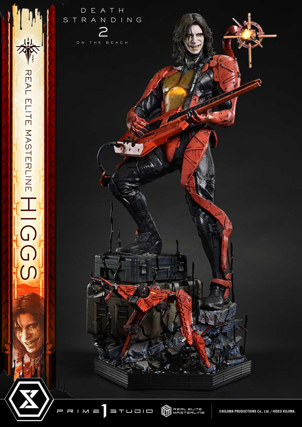 Death Stranding 2: On The Beach Real Elite Masterline Higgs (Deluxe Bonus Ver.) 1/3 Scale Limited Edition Statue Gallery Image 50