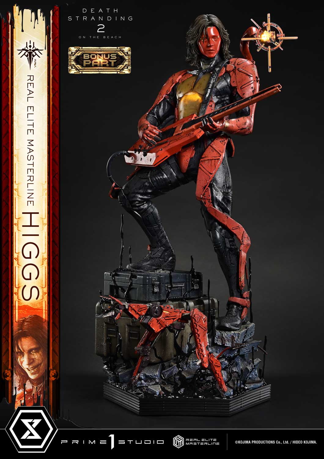 Death Stranding 2: On The Beach Real Elite Masterline Higgs (Deluxe Bonus Ver.) 1/3 Scale Limited Edition Statue Gallery Image 39