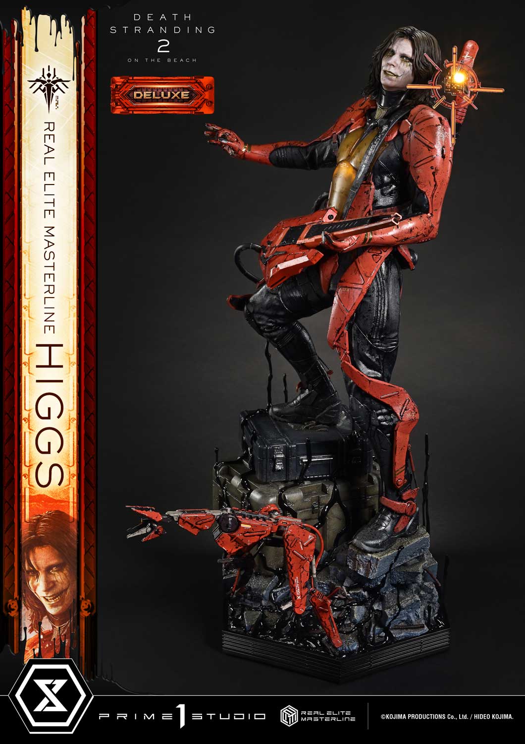 Death Stranding 2: On The Beach Real Elite Masterline Higgs (Deluxe Bonus Ver.) 1/3 Scale Limited Edition Statue Gallery Image 43