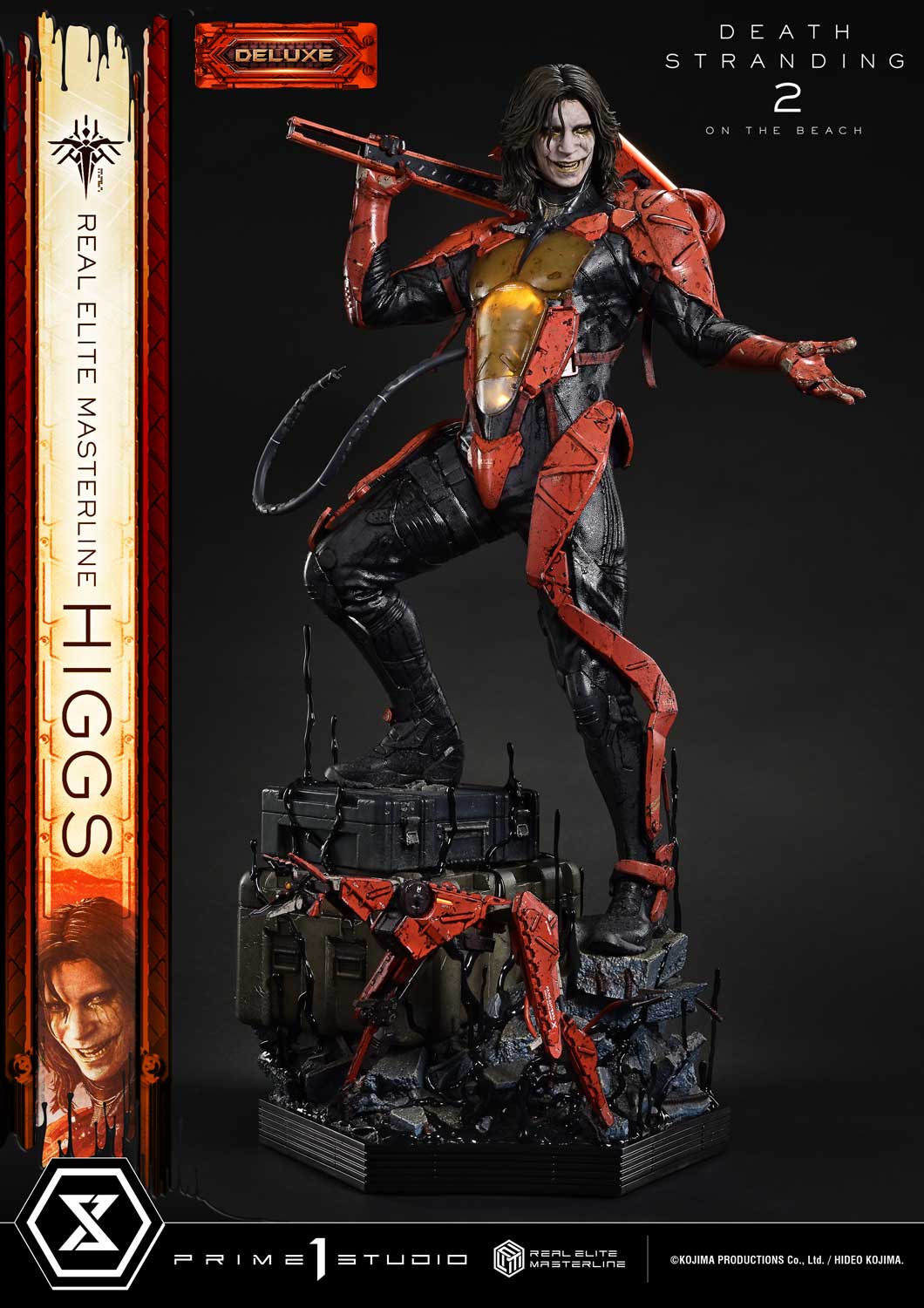 Death Stranding 2: On The Beach Real Elite Masterline Higgs (Deluxe Bonus Ver.) 1/3 Scale Limited Edition Statue Gallery Image 40