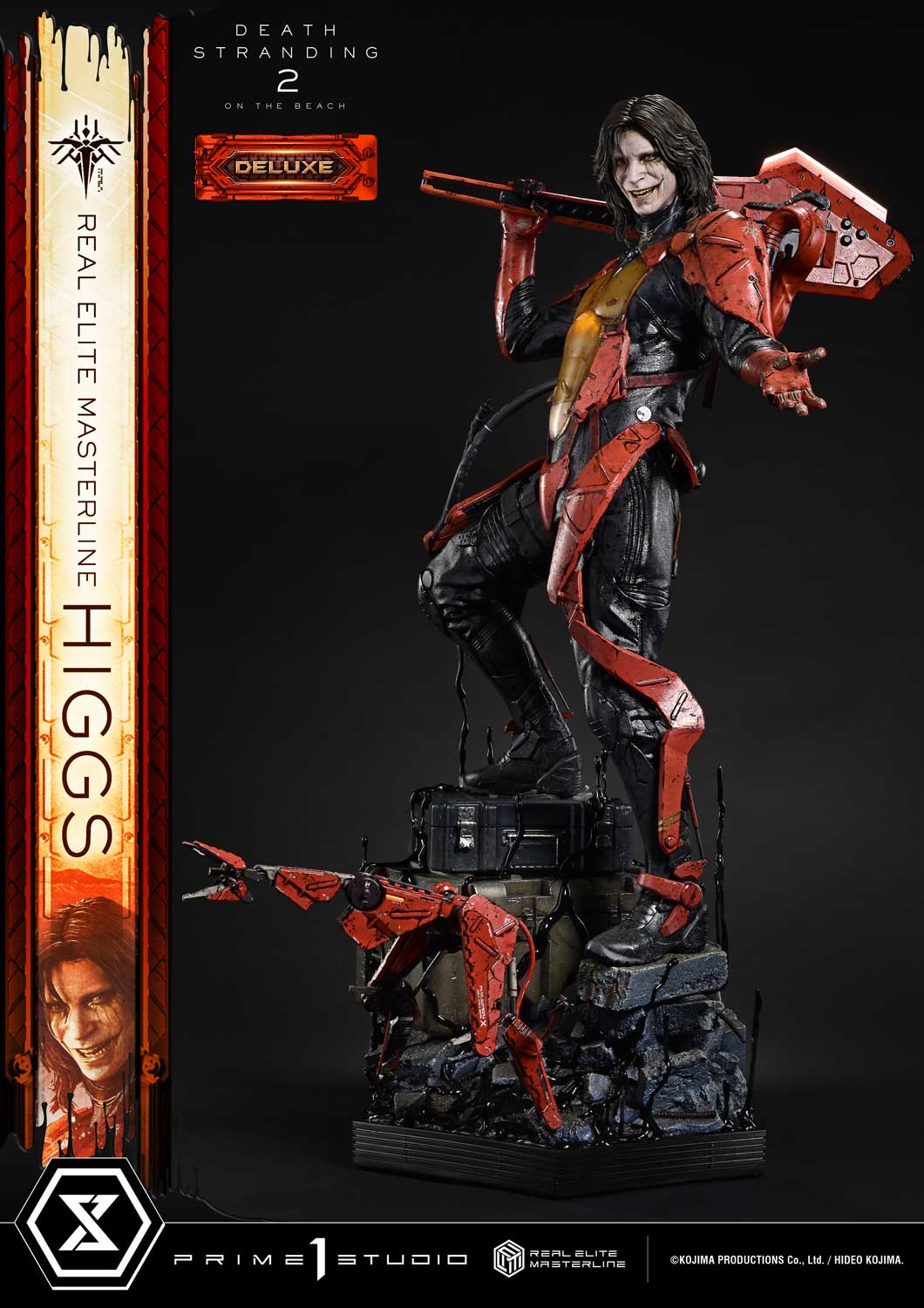 Death Stranding 2: On The Beach Real Elite Masterline Higgs (Deluxe Bonus Ver.) 1/3 Scale Limited Edition Statue Gallery Image 45