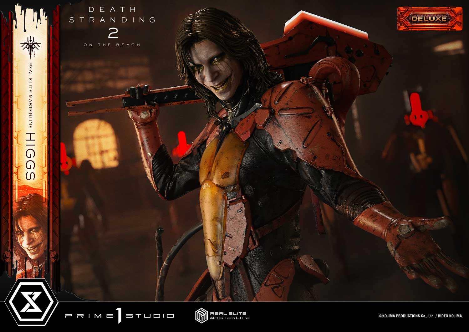Death Stranding 2: On The Beach Real Elite Masterline Higgs (Deluxe Bonus Ver.) 1/3 Scale Limited Edition Statue Gallery Image 12