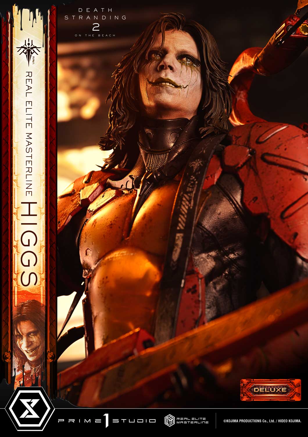 Death Stranding 2: On The Beach Real Elite Masterline Higgs (Deluxe Bonus Ver.) 1/3 Scale Limited Edition Statue Gallery Image 21