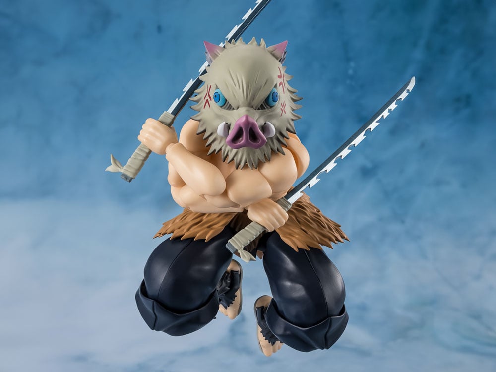 Demon Slayer: Kimetsu no Yaiba S.H.Figuarts Inosuke Hashibira Action Figure Gallery Image 1