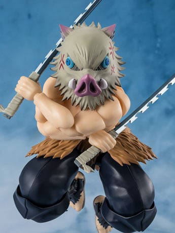 Demon Slayer: Kimetsu no Yaiba S.H.Figuarts Inosuke Hashibira Action Figure Gallery Image 2