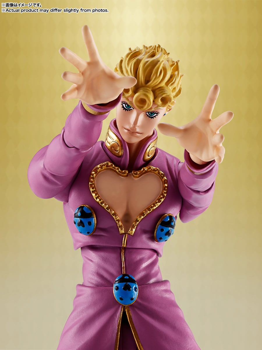 JoJo's Bizarre Adventure: Golden Wind S.H.Figuarts Giorno Giovanna Action Figure Gallery Image 6