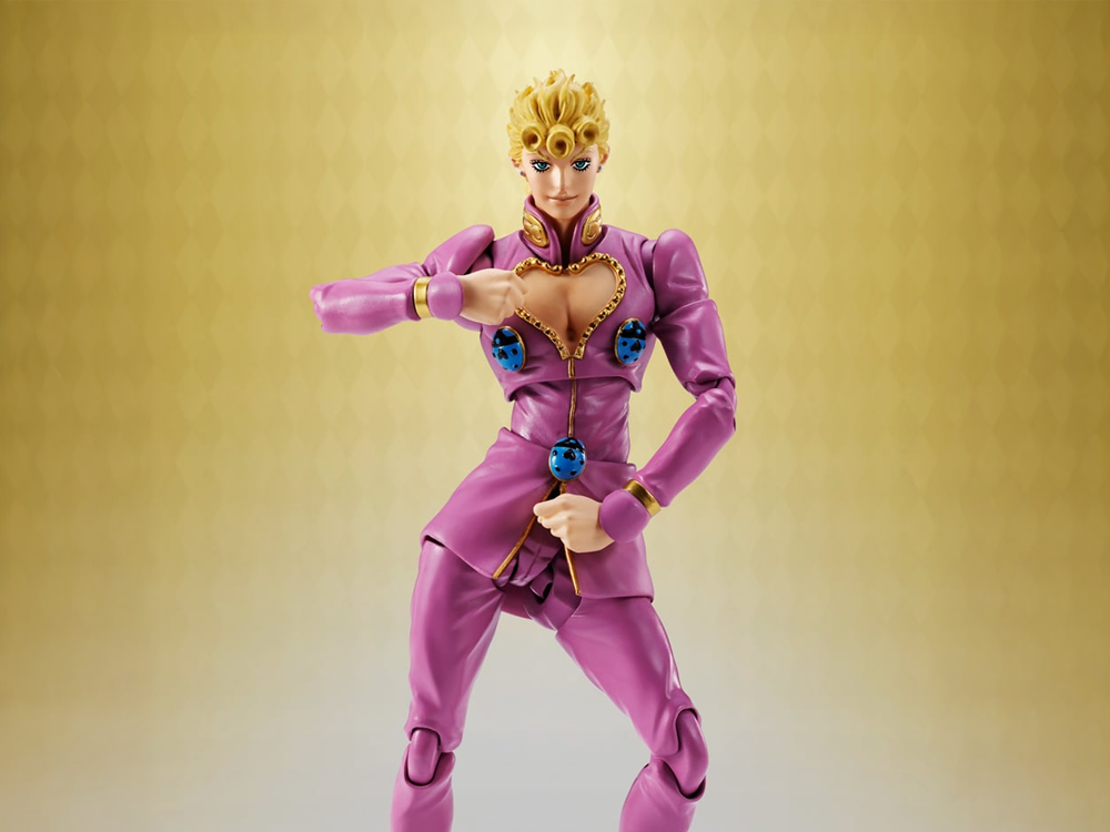 JoJo's Bizarre Adventure: Golden Wind S.H.Figuarts Giorno Giovanna Action Figure Gallery Image 1