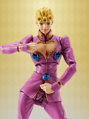 JoJo's Bizarre Adventure: Golden Wind S.H.Figuarts Giorno Giovanna Action Figure Gallery Image 2