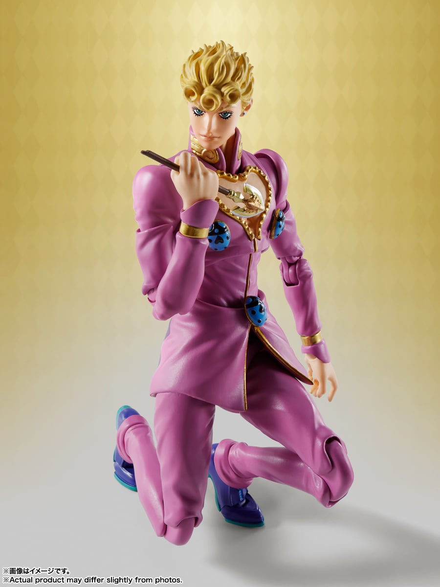 JoJo's Bizarre Adventure: Golden Wind S.H.Figuarts Giorno Giovanna Action Figure Gallery Image 8