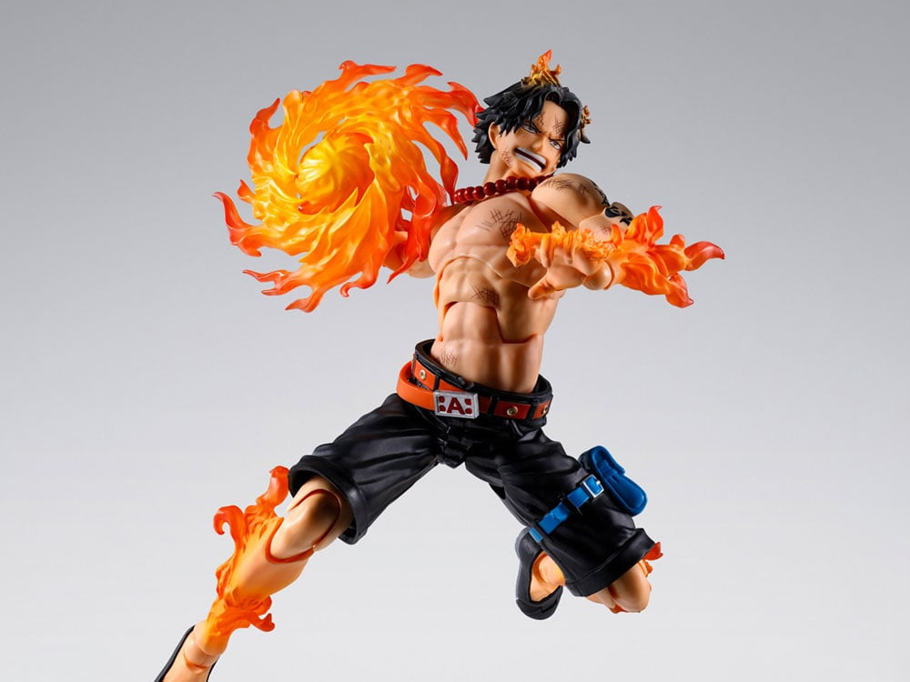 One Piece S.H.Figuarts Portgas D. Ace (Marineford) Exclusive Action Figure Gallery Image 1