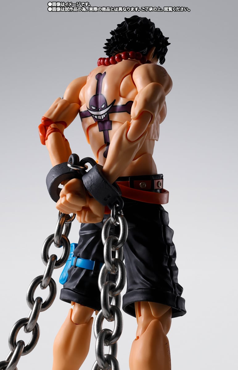 One Piece S.H.Figuarts Portgas D. Ace (Marineford) Exclusive Action Figure Gallery Image 8