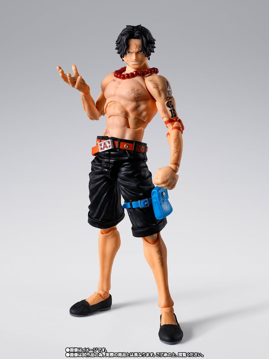 One Piece S.H.Figuarts Portgas D. Ace (Marineford) Exclusive Action Figure Gallery Image 3