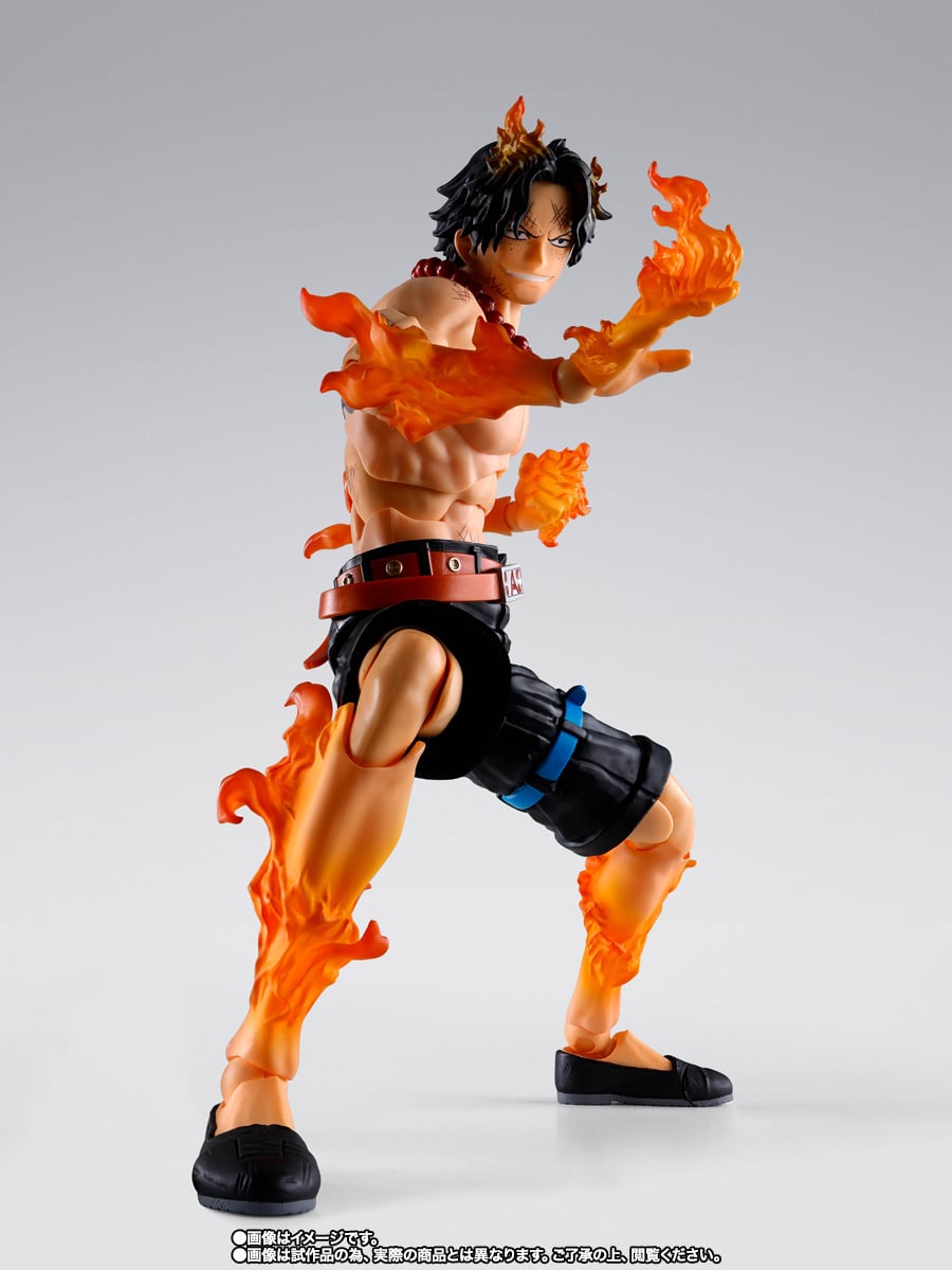 One Piece S.H.Figuarts Portgas D. Ace (Marineford) Exclusive Action Figure Gallery Image 7