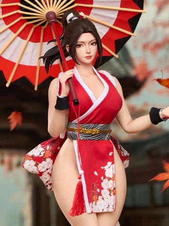 The King of Fighters XIV Mai Shiranui (EX Edition) 1/6 Scale Action Figure Gallery Image 2