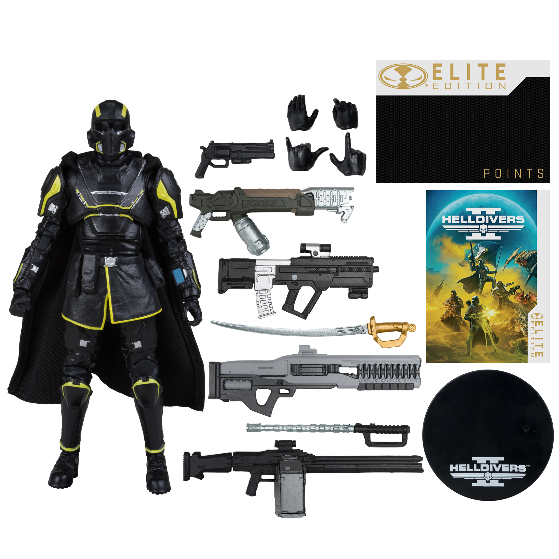 Helldivers 2 McFarlane Elite Edition B-01 Tactical Action Figure Gallery Image 16
