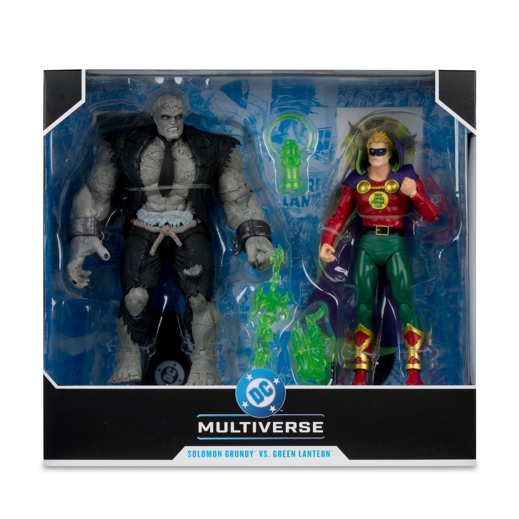 JSA DC Multiverse Solomon Grundy vs. Green Lantern Action Figure Two-Pack Gallery Image 19