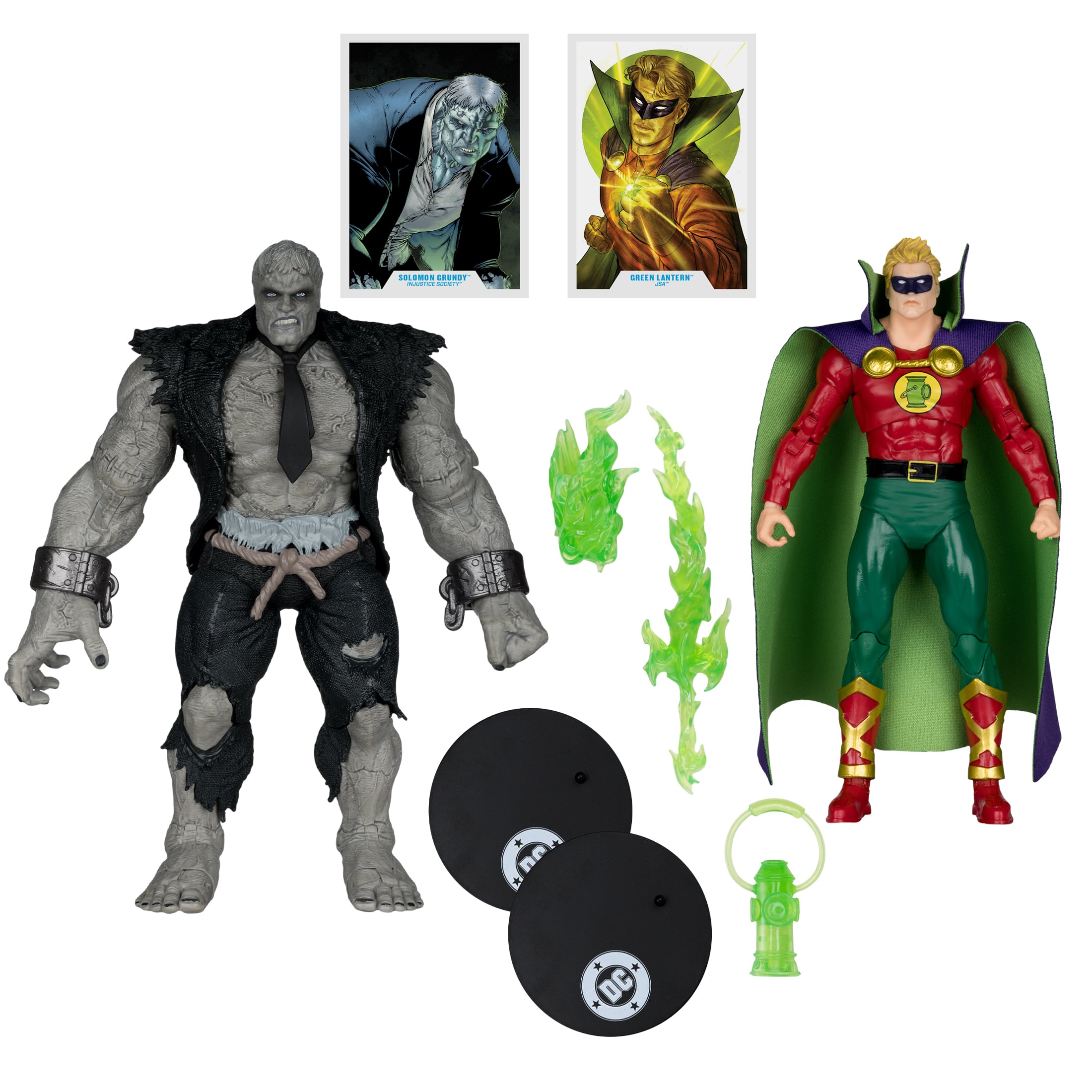 JSA DC Multiverse Solomon Grundy vs. Green Lantern Action Figure