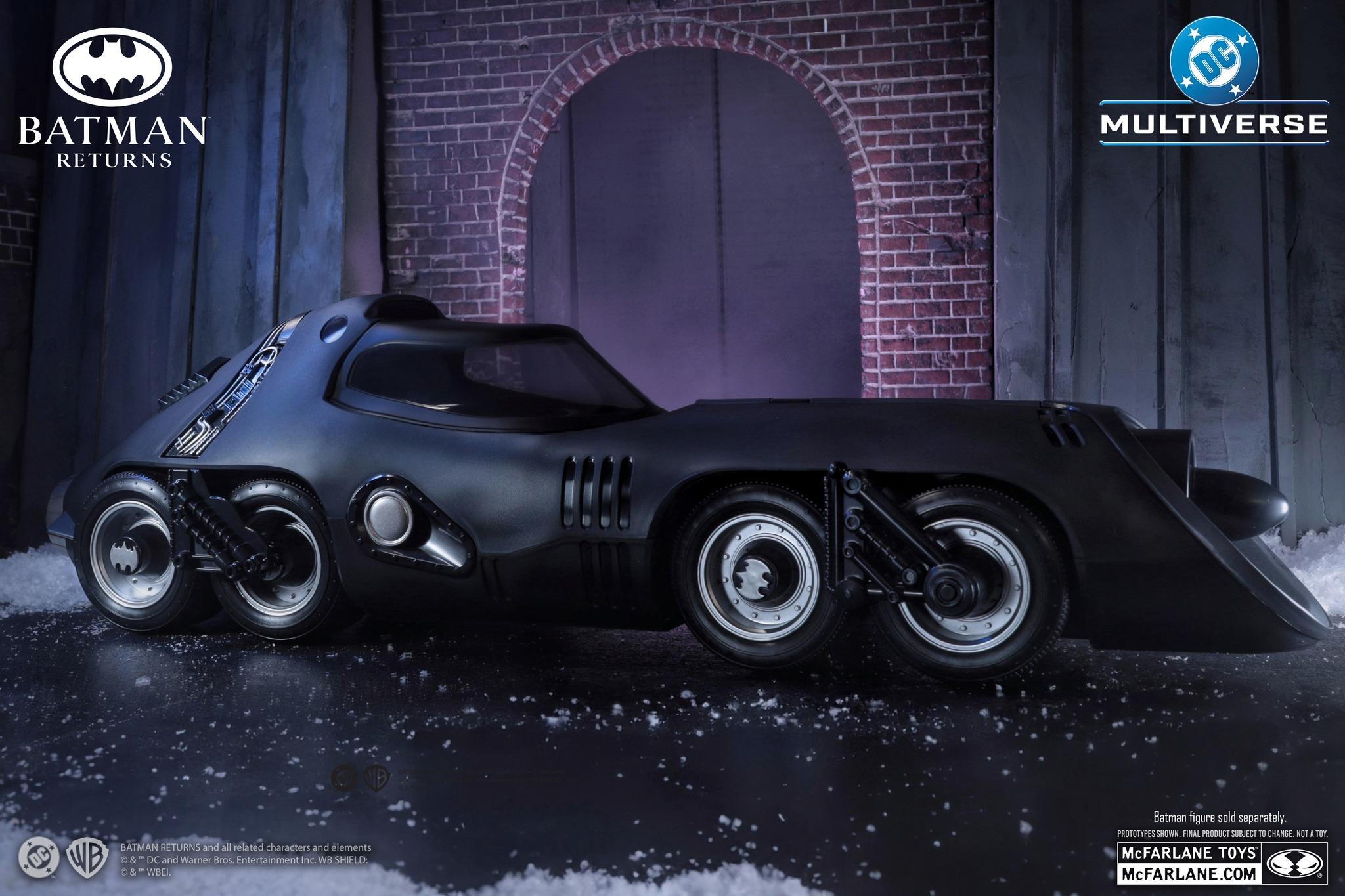 Batman Returns DC Multiverse Batmissile Vehicle Gallery Image 15