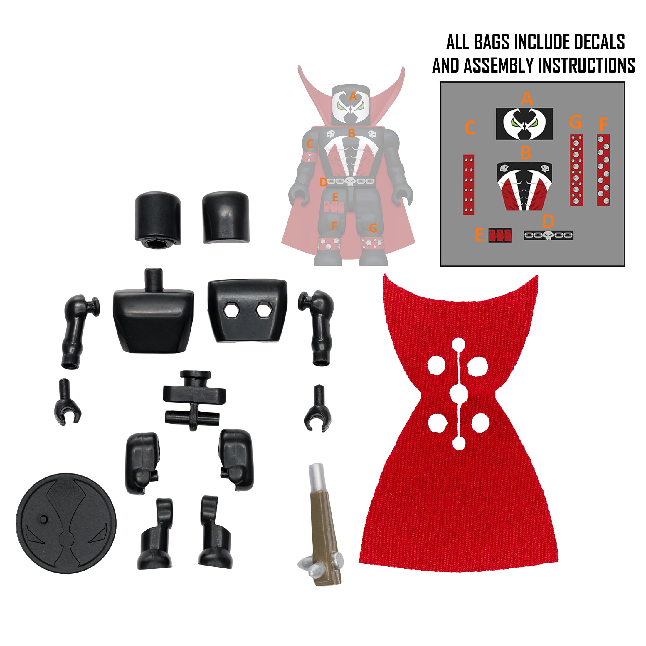 Spawn Construct-a-Figure Series 1 Random Mini Figure Gallery Image 5