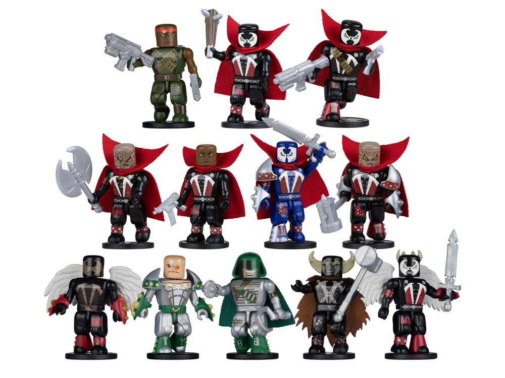 Spawn Construct-a-Figure Series 1 Box of 36 Random Mini Figures Gallery Image 1